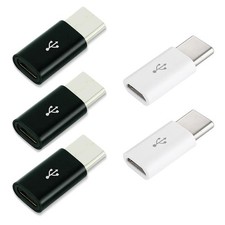 1PCS/5PCS Micro USB Female To Type C Male Adapter Mobile Phone Android Converter Mobile Phone Converter - Adapter price