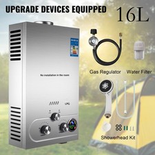 SIHAO Boiler Car Camping 16L 5GPM Tankless Propane Gas Hot Water Heater Instant Car Water Heater price