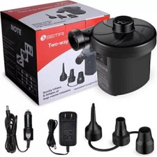 12V Electric Air Pump for Inflatables Air Mattress Pool Raft Bed, Boat, Fast US Air Mattress price