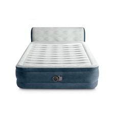Intex 18" Pillow Top Air Mattress with Electric Pump and Headboard - Air Mattress price