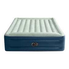 Intex Elevated 18" Pillow Rest Queen Air Mattress with Internal Pump - Air Mattress price
