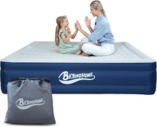 PVC-Free Air Mattress Queen with Built-in Pump, One Button Inflation & Auto Stop Air Mattress price
