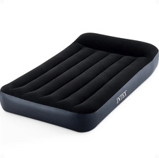 Intex Dura Pillow Rest Classic Blow Up Mattress Air Bed with Built In Pump, Twin Air Mattress price