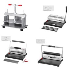 Uimoso Coil Spiral Binding Machine Manual Book Maker 34/21/46 Holes Letter Binding Machine price
