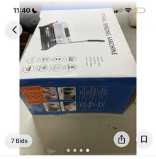 MAKEASY BM-S12 Electric Spiral Coil Binder 4:1 Pitch, 12-Sheet Punch Binding Machine price