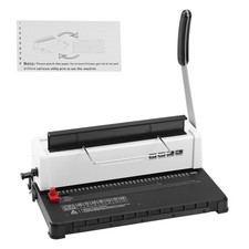 Uimoso Coil Spiral Binding Machine Manual Book Maker Binding Machine price