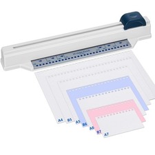Cholemy Spiral Binding Machine Portable Desktop Binding Punch Hand Push Spira... Binding Machine price