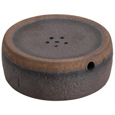 12.9cm Retro Teapot Holder Stoneware Pot Mat Tea Tray Kung Fu Tea Set Tea / Teapot Sets price