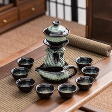 Kungfu Tea Sets Ceramic Teapot with Infuser Loose Leaf Tea Teapot with 8 cups Tea / Teapot Sets price