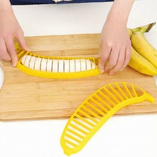 HOT Practical Banana Cutter Fruit Slicer Chopper kitchen Gadgets Tools Practical Kitchen Tools price