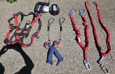 fall protection gear, this a great set of quality equipment. including pictured. Fall Protection Equipment price