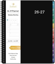 Weekly and Monthly Planner 2026-2027, July 2026-June 2027, 8.5'' x 11'' | Academ Planner price