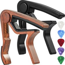 Guitar Capo for Acoustic and Electric Guitar Accessories 2 Pack Musical Instrument Accessories price