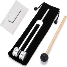 Healing Tuning Fork With Silicone Hammer Sound Therapy Musical Instrument Musical Instrument Accessories price