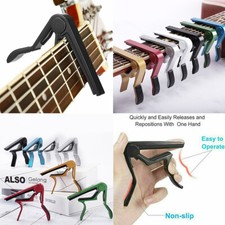 US 1 Pack Guitar Capo Aluminium Alloy Clamp Ukulele Tuning Accessories Tools Musical Instrument Accessories price