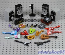 LEGO - Musical Instruments - PICK YOUR ITEMS - Rock Band Minifigure Accessories Musical Instrument Accessories price