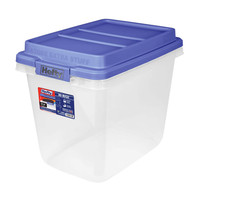 Hefty, 32 Quart Clear Storage Bin, Latched Storage Container Storage Containers price