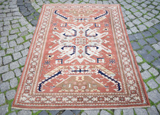 Vintage Turkish Rug 48'' x 65'' Caucasian Style Eagle Model Kula Wool Carpet Turkish-Style Toilet price