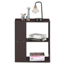 Topbuy 2-Tier Sofa Side End Table Modern Nightstand W/ Open Storage Shelves Office Nightstand price