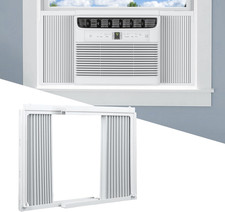 Window AC Side Panel with Frame Set,Air Conditioner Accordion Filler Curtain Rep Air Curtains price