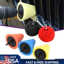 5Pcs Foam Drill Polishing Cone Ball Pads Kit Car Waxing Buffing Wheel Polisher Polisher / Polishing Machine price