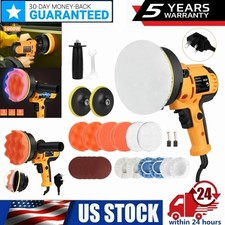 ✅Car Polisher Buffer Sander 1000W Auto Polishing Machine + 5" Pad Bonnet Kit Set Polisher / Polishing Machine price