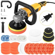 Car Buffer Polisher Waxer 7-Speed Rotary 6" + 7" Backing Plate Polishing Machine Polisher / Polishing Machine price