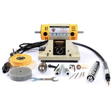 Adjustable Speed Polishing Machine - Multi-Function Bench Lathe Polisher for Jew Polisher / Polishing Machine price