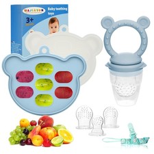 Baby Breastmilk Popsicle Molds & Fruit Feeder 2 Pack Baby Food Freezer Tray Baby Food price