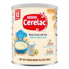 Nestle Cerelac Wheat Cereal with Milk Baby Food, 14.1 oz Baby Food price