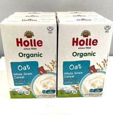 Holle Organic Baby Cereal Whole Grain Oat Cereal for Baby 6+ Months  Pack of 6 Baby Food price