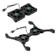 Dual USB Cooling Fan Pad Foldable Slim Fans Cooler Stand For Laptop PC Notebook Laptop Fan price