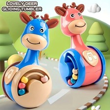 Roly Poly Baby Toys 6 to 12 Months, Tumbler Wobbler Toys for Infant Boy Girl Baby Toys price