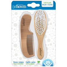 Dr. Brown'S Soft and Safe Baby Brush + Comb Baby Scissors price