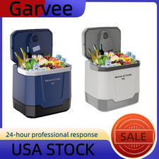 35QT Electric Cooler, Portable Car Refrigerator & Plug-In Cooler with 12V DC & A Car Refrigerator price