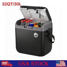 32QT/30L Electric Cooler & Warmer Portable Car Refrigerator 12V Car Cooler Car Refrigerator price