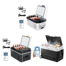 VEVOR Car Refrigerator 16-58QT Compressor Electric Cooler Car Fridge Freezer 12V Car Refrigerator price