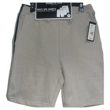 Kenneth Cole Boys 3pk Shorts | Gray, Black, Blue | Size 8, 10, 12, 14 Boys' Shorts price