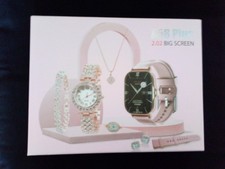Smart Watch Women's 8 In 1 Gift Set Includes Necklace, Ring, Bracelet Smart Necklace price