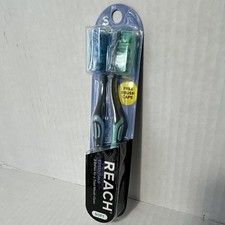 REACH Essentials Soft Toothbrush 2 Pack w/ Brush Caps Toothbrushes price