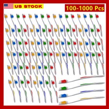 1000 Toothbrushes Lot Wholesale Standard Classic Toothbrush Individually Wrapped Toothbrushes price