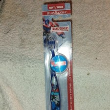 Brush Buddies Transformers Toothbrush w/ Cap, Soft Nylon Bristles 88347 Toothbrushes price