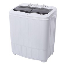 Portable Home Compact Twin Tub Washing Machine 14.3lbs Washer Spin Spinner Built-in Washing Machine price