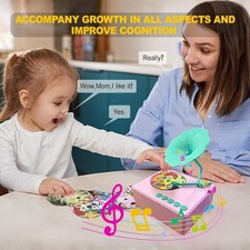 Audible Educational Toy with Music for Toddlers Age 1-5, 96 Songs Stories Cards Educational Toy price