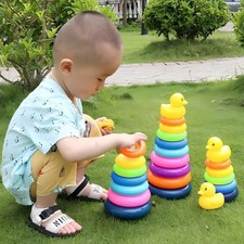 Educational Rolling Ball Toy – Montessori Stacking Tower for Ages 1–3 Educational Toy price