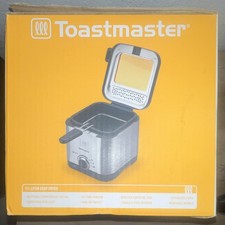 Toastmaster 1.5L Deep Fat Fryer Stainless Steel Adjustable Temp Window Built-in Fryers price