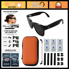 Smart Glasses Accessory Kit - Storage Case, Nose Pads, Lanyard, Lens Cleaners, H Smart Glasses Accessory price