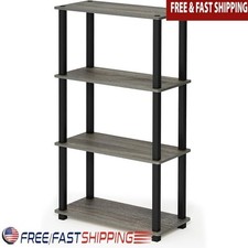 4-Tier Open Shelf Storage Unit Heavy Duty Easy Assembly Home Office Living Room Office Shelf Unit price