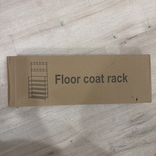 Floor Coat Rack 5 Layer White Finish Shelving For Entryway Hall Bench Set Hall Stand price