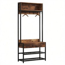 Coat Rack Bench Coat Stand Entryway Bench with Hooks Hall Stand price